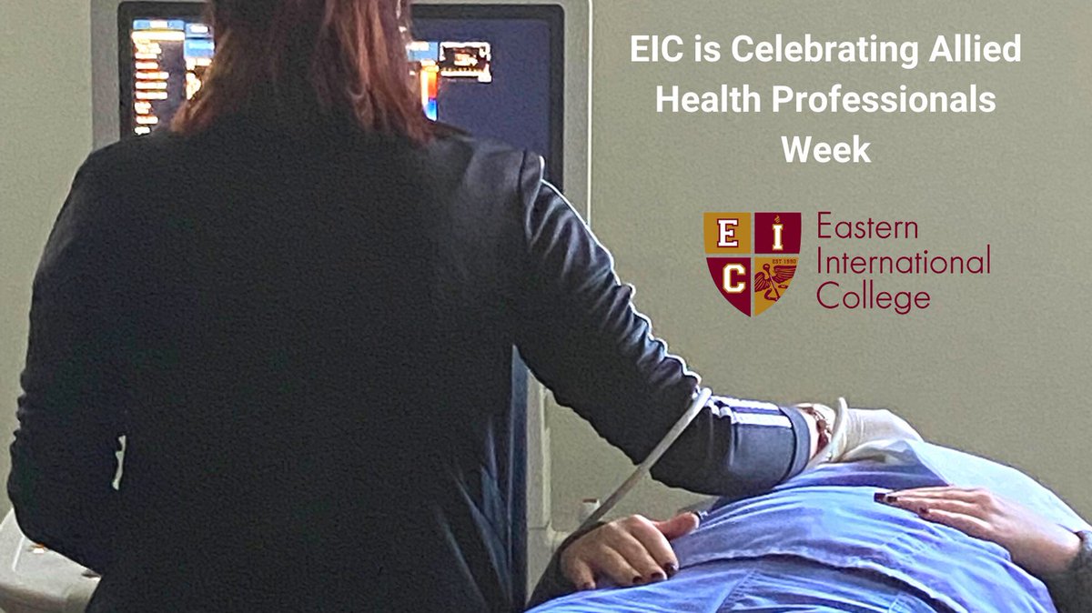 Eicollege_edu_'s tweet image. Let&apos;s thank all of Diagnostic Medical Sonography and Cardiovascular Technology students, faculty and alumni for their contributions &amp;amp; achievements in this field. #alliedhealthweek #sonography #cardiovasculartech
