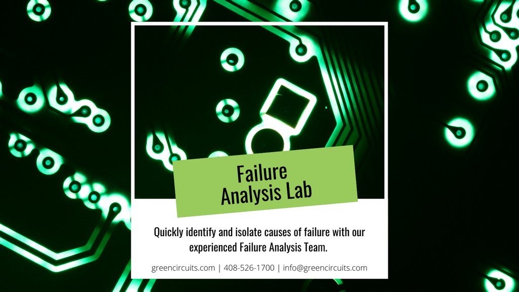 When products fail, it is important to quickly identify and isolate the root cause of the failure to minimize any impact on the bottom line. 
Read more here GC's Failure Analysis Team and what they look for:
greencircuits.com/services/failu…
#greencircuits #failureanalysis