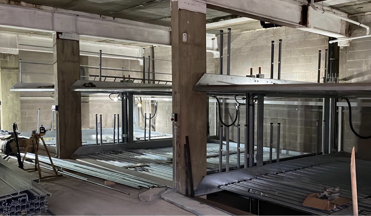 We have now installed platform profiles on our 5 <a href="/Klaus_Multipark/">KLAUS Multiparking Germany</a> MultiBase 2072i stackers in #Northampton 🔨

Want to find out how to optimise your #parking? Head to our website: doubleparking.co.uk 🖥

#parkandsmile #doubleparkingsystems #parkingsystems #carstackers #cars