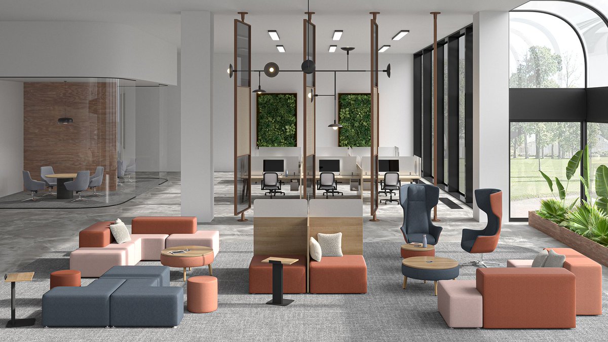 harkeloffice's tweet photo. Build enthusiasm for a #returntooffice by consulting employees in your #officeredesign. Co-creation uses opinions from both designers and employees, helping employees have a sense of ownership for a space. Contact the experts at #HarkelOffice and Get It Right.
#GroupeLacasse https://t.co/S9NbUnOxFp