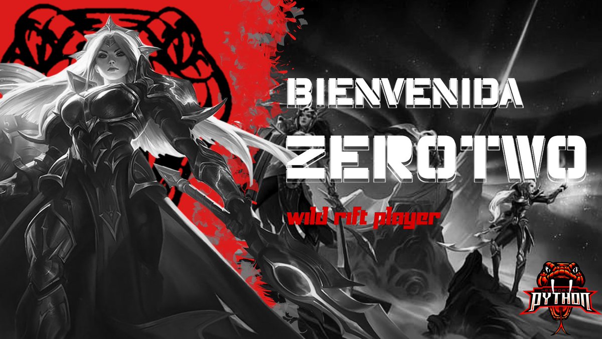 _pythonesports's tweet image. [🔴] PRESENTACIÓN | #WildRift

¡Os presentamos a una NUEVA INCORPORACIÓN!

Viene dispuesta a protegernos en la grieta🛡️
 
‼️ BIENVENIDA @ZeroT2108 ‼️

#PythonAttack 🐍♥️