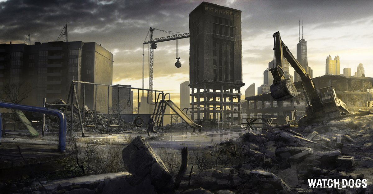 Un petit retour en arrière avec ces superbes concepts arts du premier Watch Dogs. 

Chicago avait un charme de fou 😍