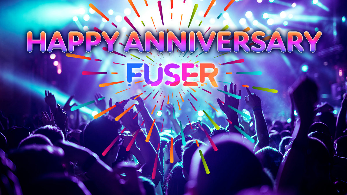 We're blowing out our first birthday candle for FUSER with YOU, the FUSER Community. 🎂

A year ago, you started mixing the hits--and every day since has showed us the incredible creativity in each of you. 💗

Join us in a big conga line in the replies. 🕺💃 #FUSER