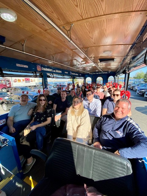 DhcPeople's tweet photo. Nothing says "team bonding" like mobsters and lobsters 🦞

Recently, our ISR team took to the mean streets of Boston for a taste of historic heists, mobster hideaways and hangouts, and lobster—of course.

A round of applause for our ISR team and all of their hard work! https://t.co/pHmX5tlqXj
