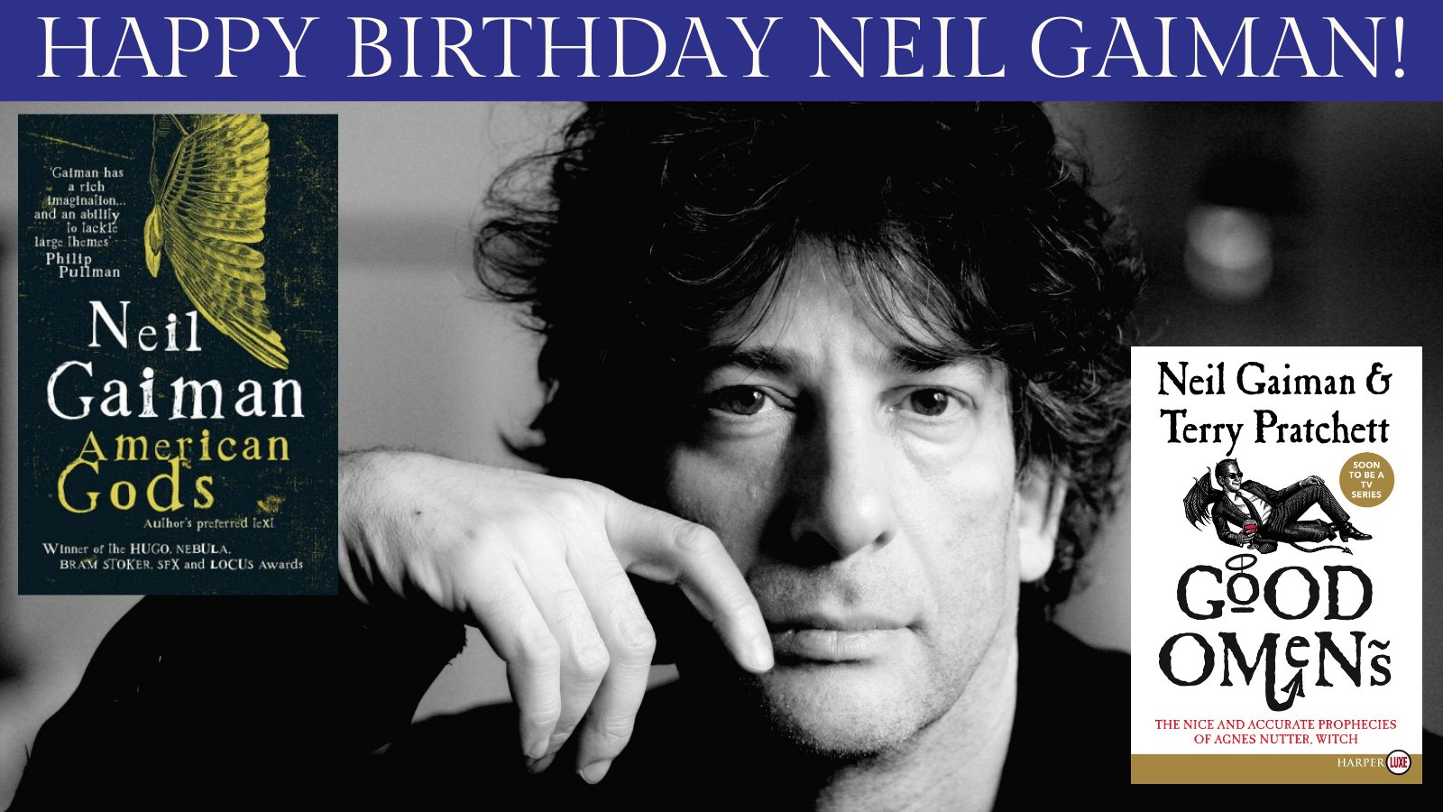 Happy Birthday Neil Gaiman! 