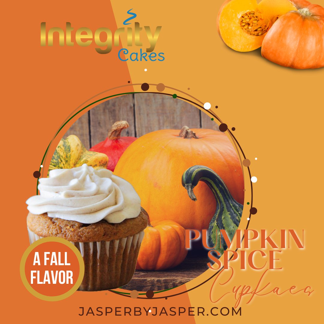 jasperbyjasper's tweet photo. Delicious 😋 
Perfect with your favorite beverage ☕ 
#pumpkin #spice #JasperByJasper #integritycakes #pumpkinspice #fallflavors #Fall #perfect #thanksgiving #dessert https://t.co/REQsCBjY21