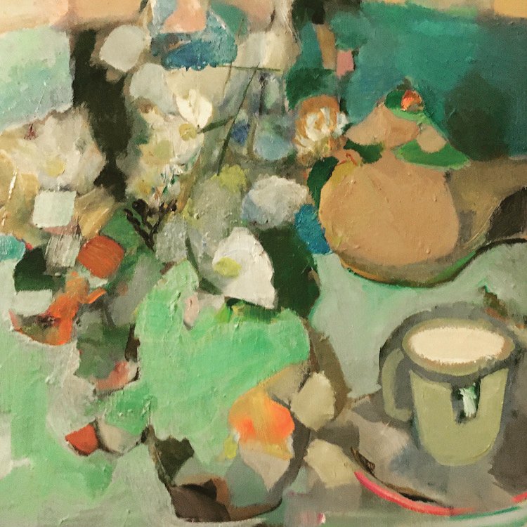 OCAGnc's tweet photo. Kaidy Lewis creates semi-abrstract paintings with stunning use of color. Get the map to see all the artists on this year's tour at https://t.co/VAmZN9Be9l #ocagnc #ncarts #ncartist #ncpainter https://t.co/lVjS2fwXM9