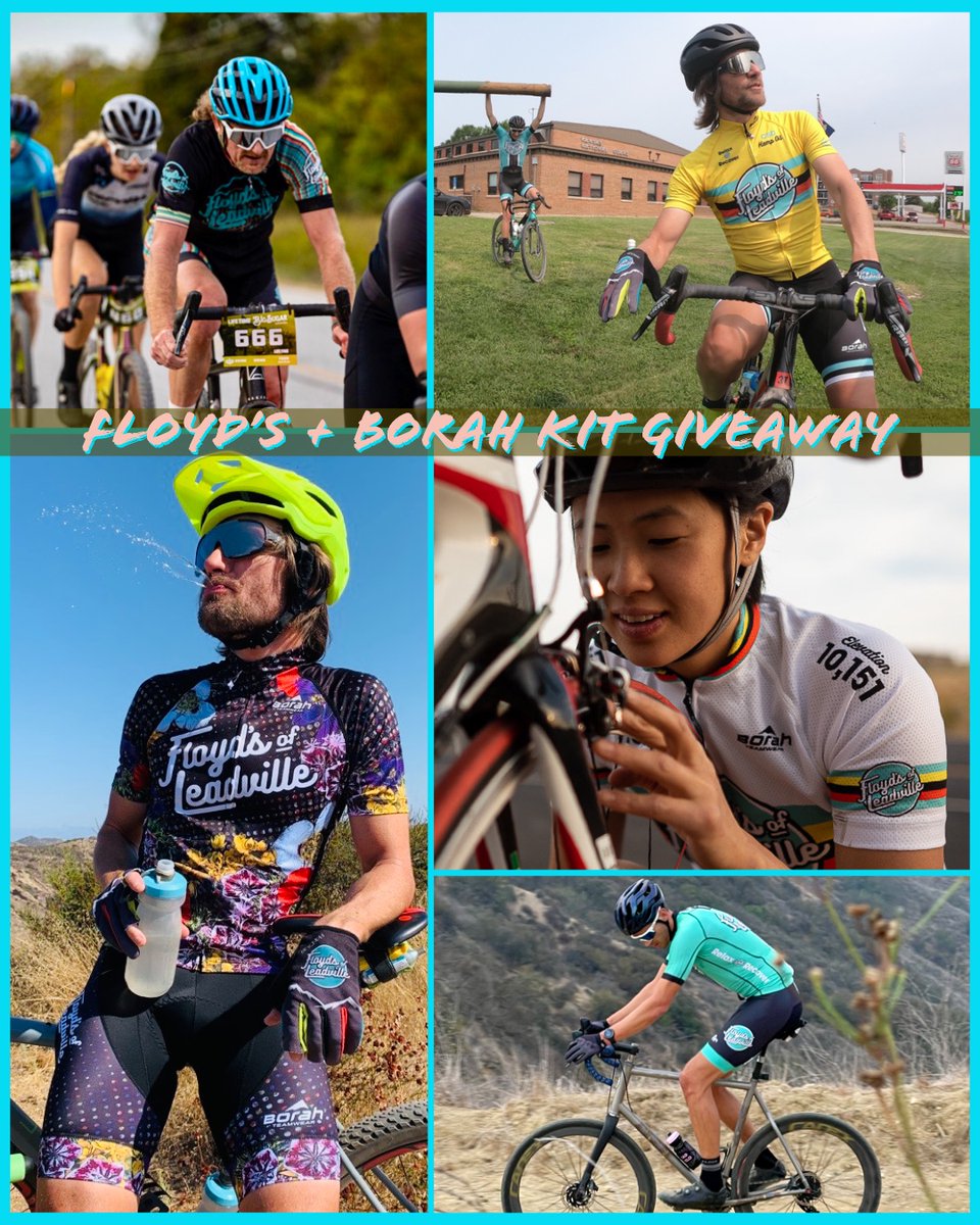 It's Floyd's + Borah Teamwear giveaway time! We've teamed up with our clothing partner <a href="/borahteamwear/">Borah Teamwear</a> to give one lucky a Floyd's kit (bib and jersey) of their choice plus a bunch of CBD. Enter for a chance to win now through 11/20 right here: bit.ly/floydsandborah…