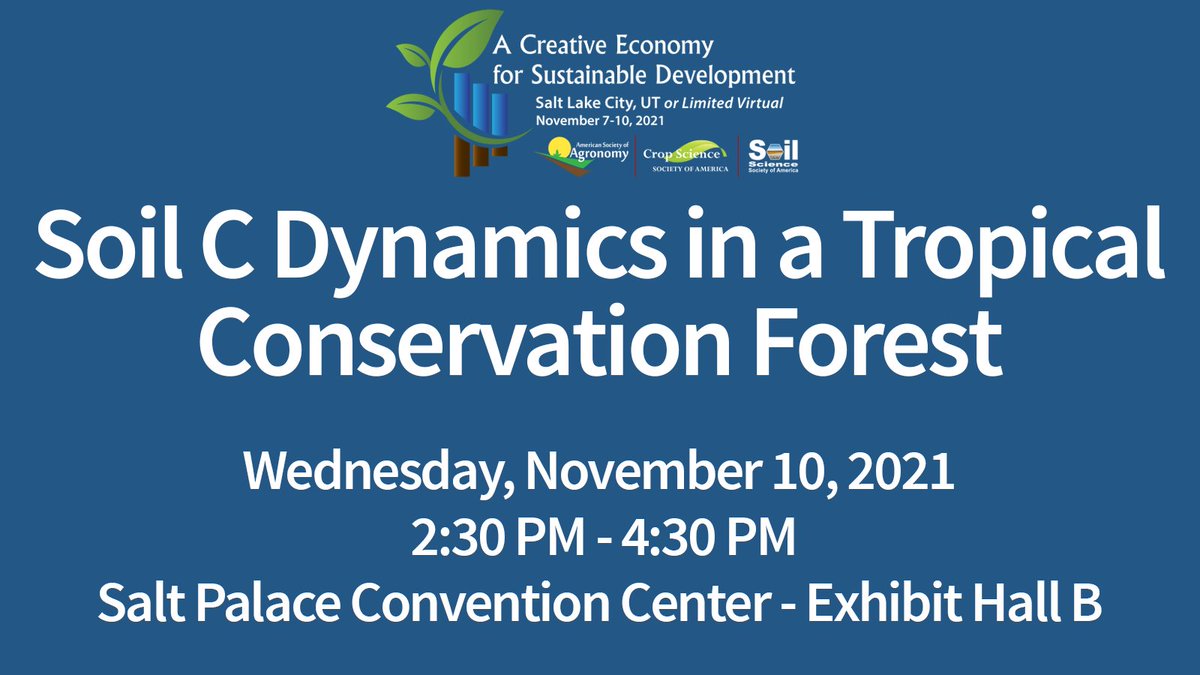 pp_systems's tweet photo. Differences on potential for #Csequestration of Costa Rican tropical forest under conservation for 60 yrs. Includes qty, composition & more of C stored in soils & soil organic matter composition @ASA_CSSA_SSSA @K_QuinonezG @apeyton_smith @tamusoilcrop @WomenInSoilEco @SSSA_soils https://t.co/FARQKK18be