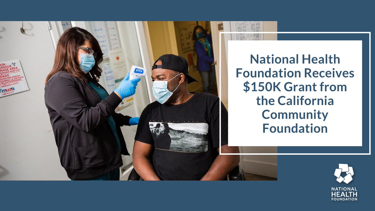 NHFcommunity's tweet photo. With the CCF's support, NHF will evolve its #RecuperativeCare program to further its tailored models of care and community-led health programming for our unhoused neighbors.
Thank you @calfund for investing in community-led health improvement!
#NHFCommunity https://t.co/KSOIqiFzdl