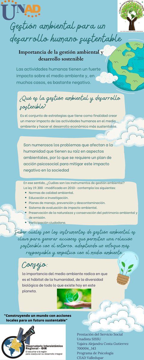PsiYajairaCosta's tweet photo. Desarrollo mi  #SERVICIOSOCIALUNADISTAENCASA enseñando a mi comunidad sobre el tema de Gestión ambiental para un desarrollo humano sustentable  @ElOIRdelaRegion https://t.co/n8ZwEyAylG