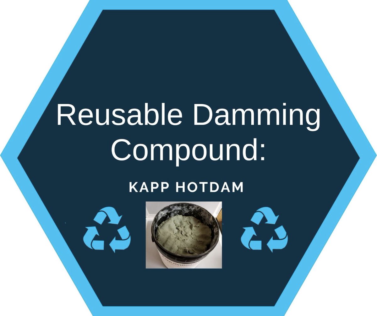 KappAlloy's tweet photo. Want something that will last? Try our trademark damming compound for pouring bearings, positioning delicate parts, vibration suppression, and more! https://t.co/d7FBw2Tb0G