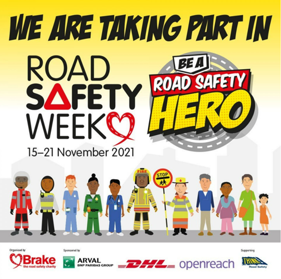 We're taking part in Road Safety Week (08-12 Nov). Everyday 500+ CBES colleagues travel UK roads to undertake work for our clients. We recognise that these colleagues are OUR ROAD SAFETY HEROES and are launching a driver values awards scheme to reward our safest drivers.