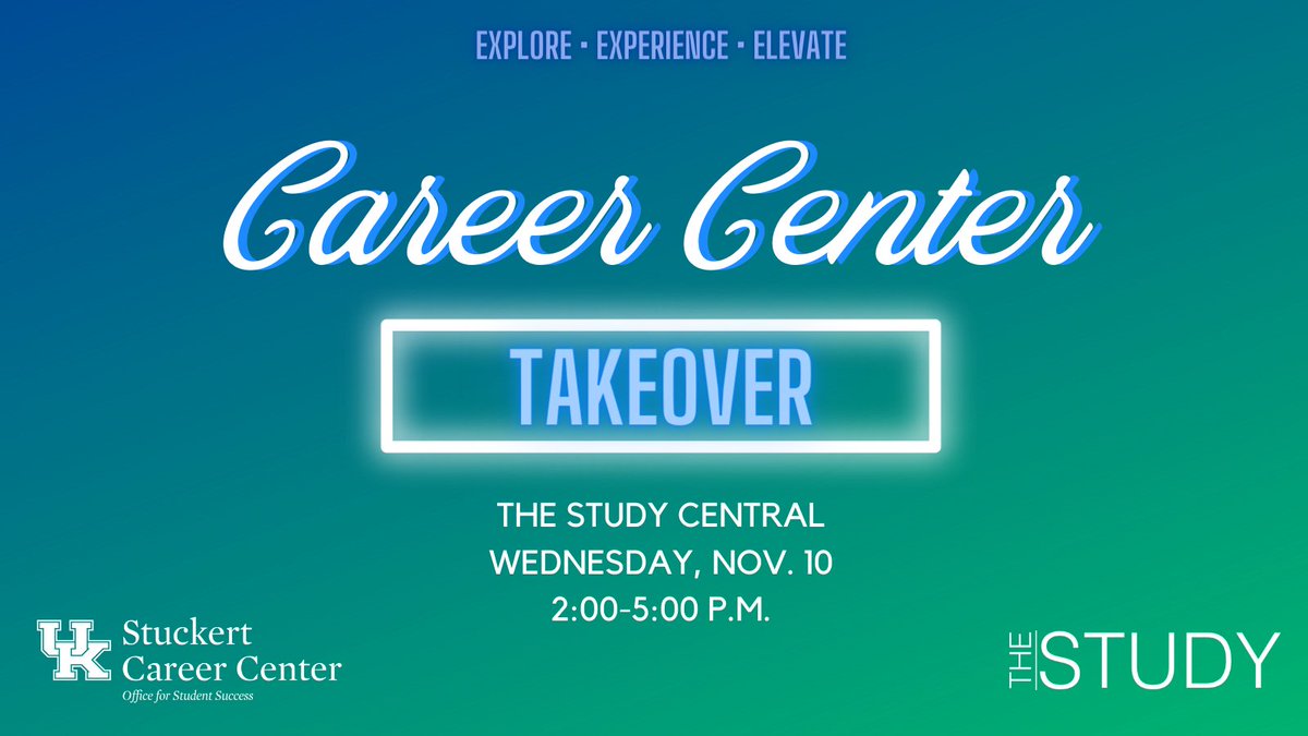 We came together with @UKCareerCenter for Career Center Takeover. Hope to see you guys there!