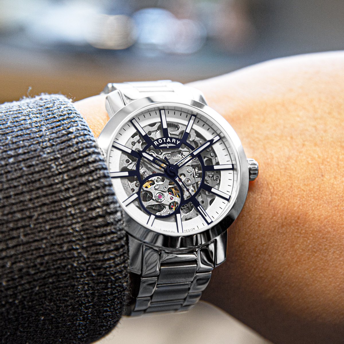 RotaryWatches's tweet photo. Sapphire glass and stainless steel keep the stunning Greenwich GB05356/05 in great shape for every day dress. Part of our latest collection, we love this timepiece for its easy-to-wear contemporary edge.
#rotary #rotarywatches #skeletondial #skeletonwatch #originalbritishdesign https://t.co/UDJVg6wps0