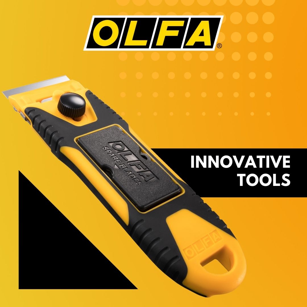 Small tool to take on tough scraping jobs!

Olfa GSR-2 is a durable glass scraper with a razor-sharp blade that won't scratch the glass 💛

 #olfa #olfacuts #madeinjapan #theoriginatorsince1956