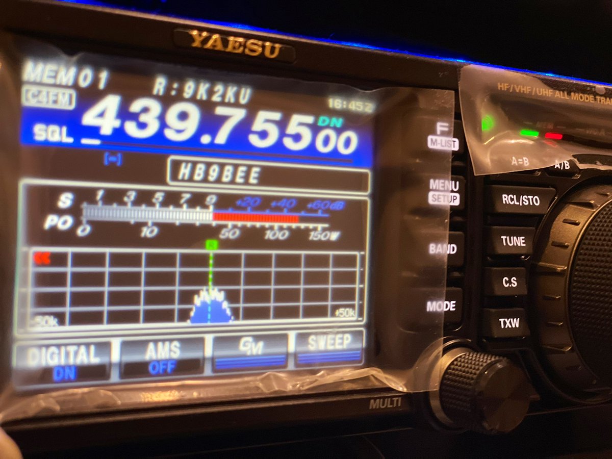 Q8ePiLOT's tweet photo. WIRES-X Active 2nite..!
de 9K2KU ๐
#HamRadio #AmateurRadio #IARU #ARRL #ARCDXC #AGDX #KARS #CQDX #DXPT #DXCC #C4FM #AMERICA_LINK #QRZ
#Kuwait ๐ฐ๐ผ https://t.co/VxodnYmSTt