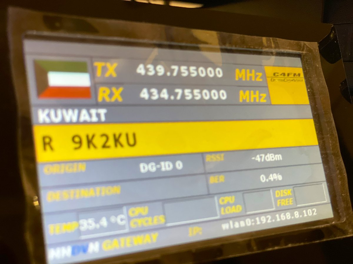 Q8ePiLOT's tweet photo. WIRES-X Active 2nite..!
de 9K2KU ๐
#HamRadio #AmateurRadio #IARU #ARRL #ARCDXC #AGDX #KARS #CQDX #DXPT #DXCC #C4FM #AMERICA_LINK #QRZ
#Kuwait ๐ฐ๐ผ https://t.co/VxodnYmSTt