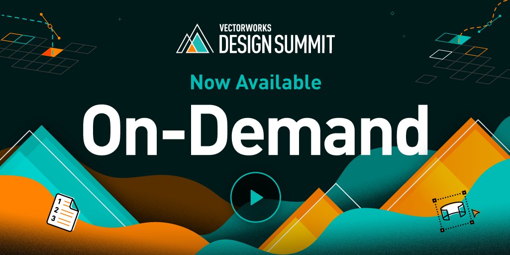 Vectorworks's tweet image. Relive the best of this year’s #VectorworksDesignSummit anytime with the recorded sessions. ow.ly/xYTC50GJloe #Architecture #LandscapeArchitecture #LightingDesign #InteriorDesign