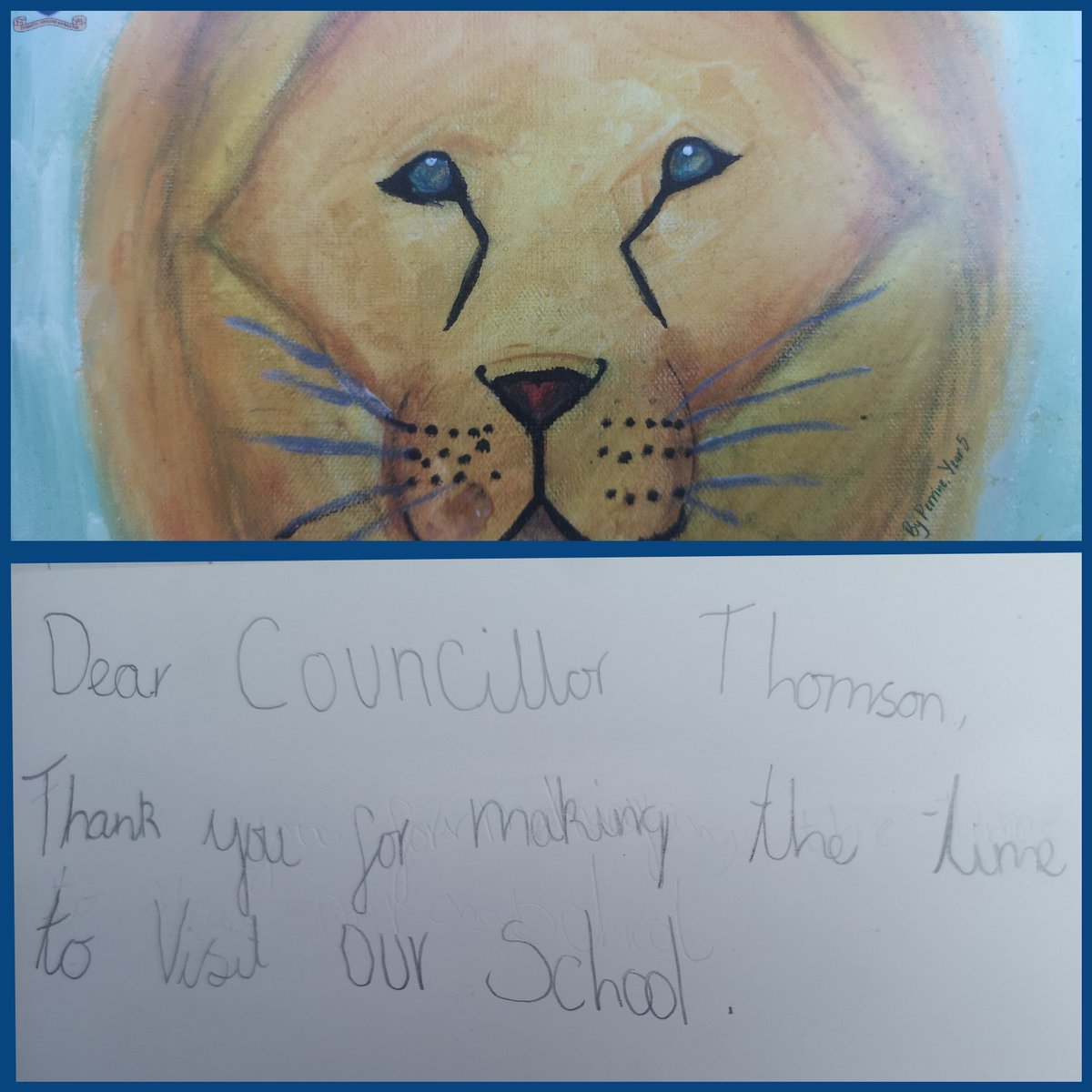 What a great afternoon visiting the staff and children at <a href="/JamesDixonPTA/">James Dixon PTA</a>!

Amazing to see so many talented students and devoted teachers in one place.

Keep up the great work and thank you so much for my lovely souvenir!