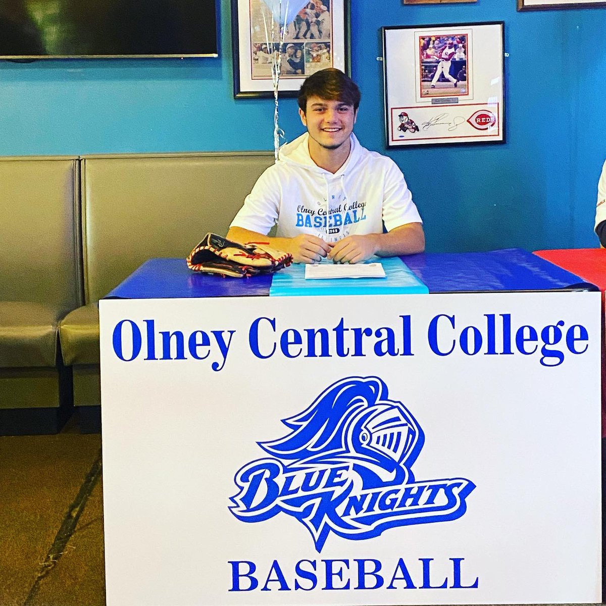 Congratulations <a href="/ianschaefer17/">ian.schaefer</a> on signing on National signing Day to Olney Central College for baseball