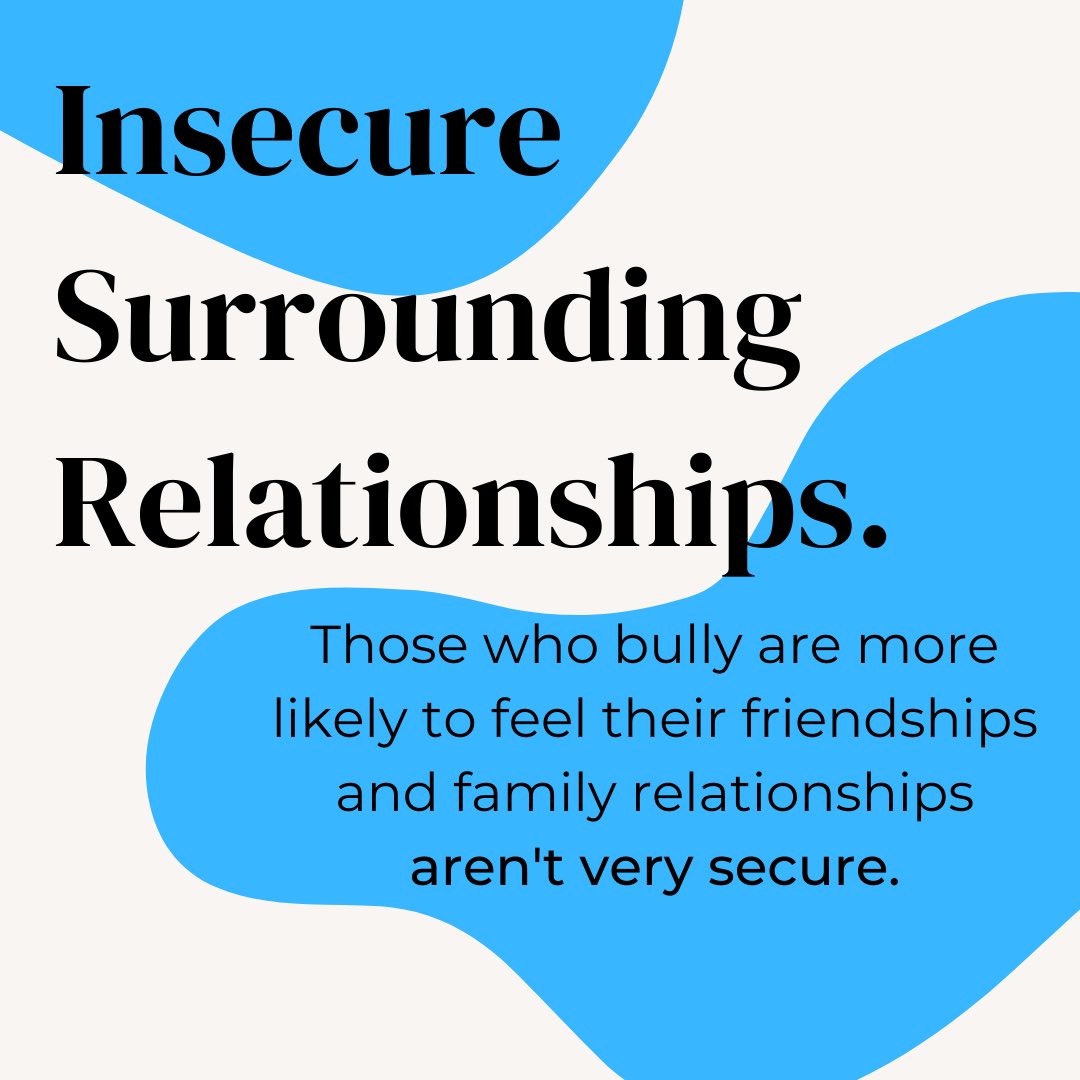 DrMauriceDuffy's tweet photo. Those who bully others are looking to gain a feeling of power, purpose and control. 
Stripping this from your bullies hands will give you back your freedom. Always stand up for yourself. 
#AntiBullyingWeek  #AntiBullying #BullyingPrevention 
3/3 https://t.co/B7cSL198xV