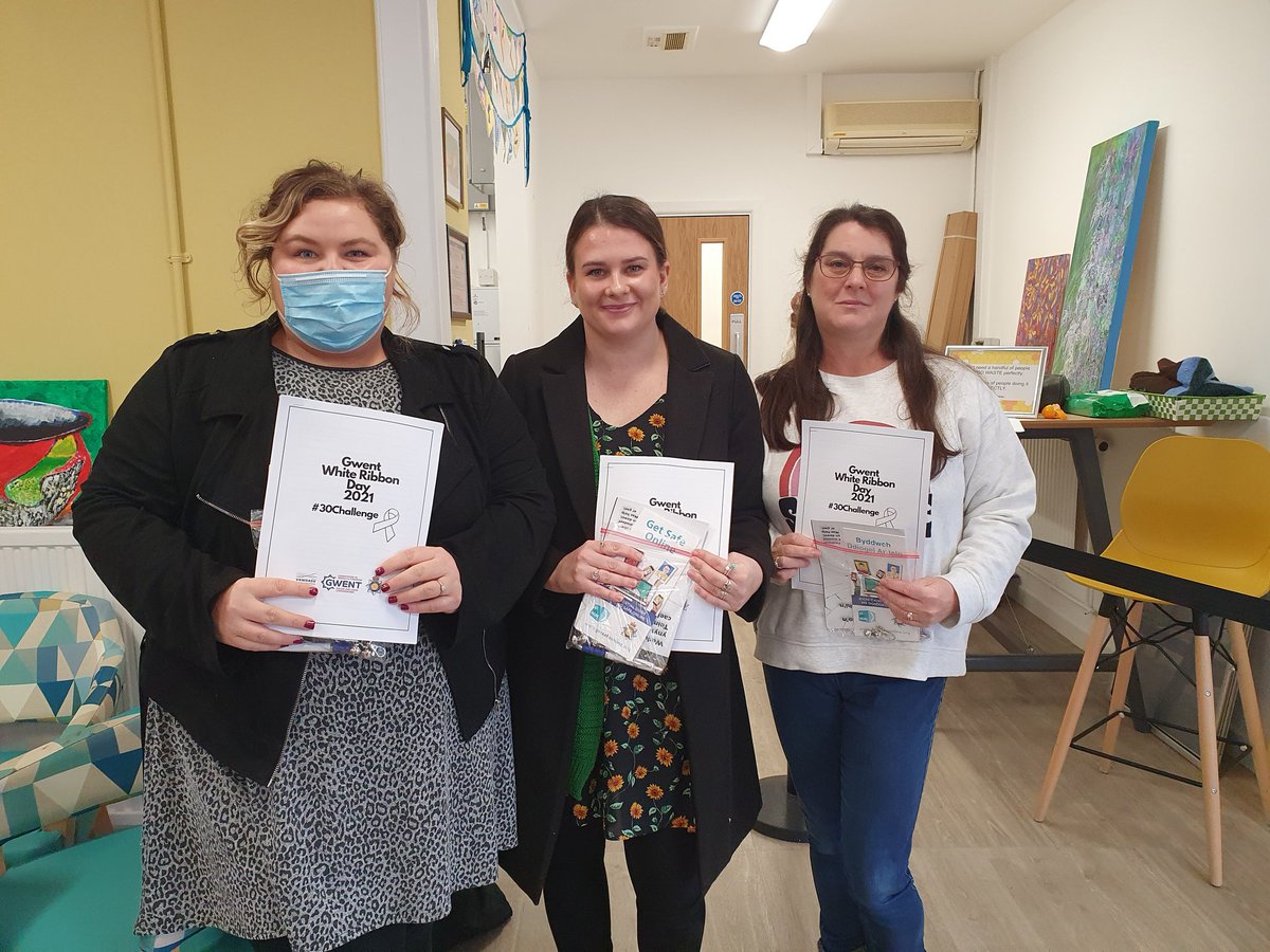 GwentPCC's tweet photo. Pleased to attend TogetherWORKS Space in Caldicot this morning.

It was lovely to hear how people are working together to support each other.

Thank you for your commitment to support the Gwent White Ribbon Day 2021 #30Challenge
@TogetherworksC

#NoExcuseForAbuse https://t.co/bAZzYLRHZP