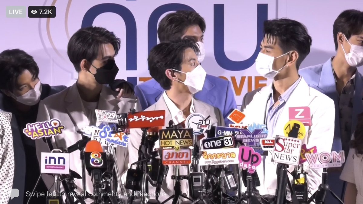 mikeytoptap's tweet photo. They are okay, respect them as people and actors! Both are so handsome here! 2gether the Movie Red Carpet  @mmikesiri  @Toptap_jirakit #เพราะเราคู่กันTheMovie  #MikeToptap #mikechinnarat #toptap_jirakit #ManType https://t.co/71F7P6ofU1