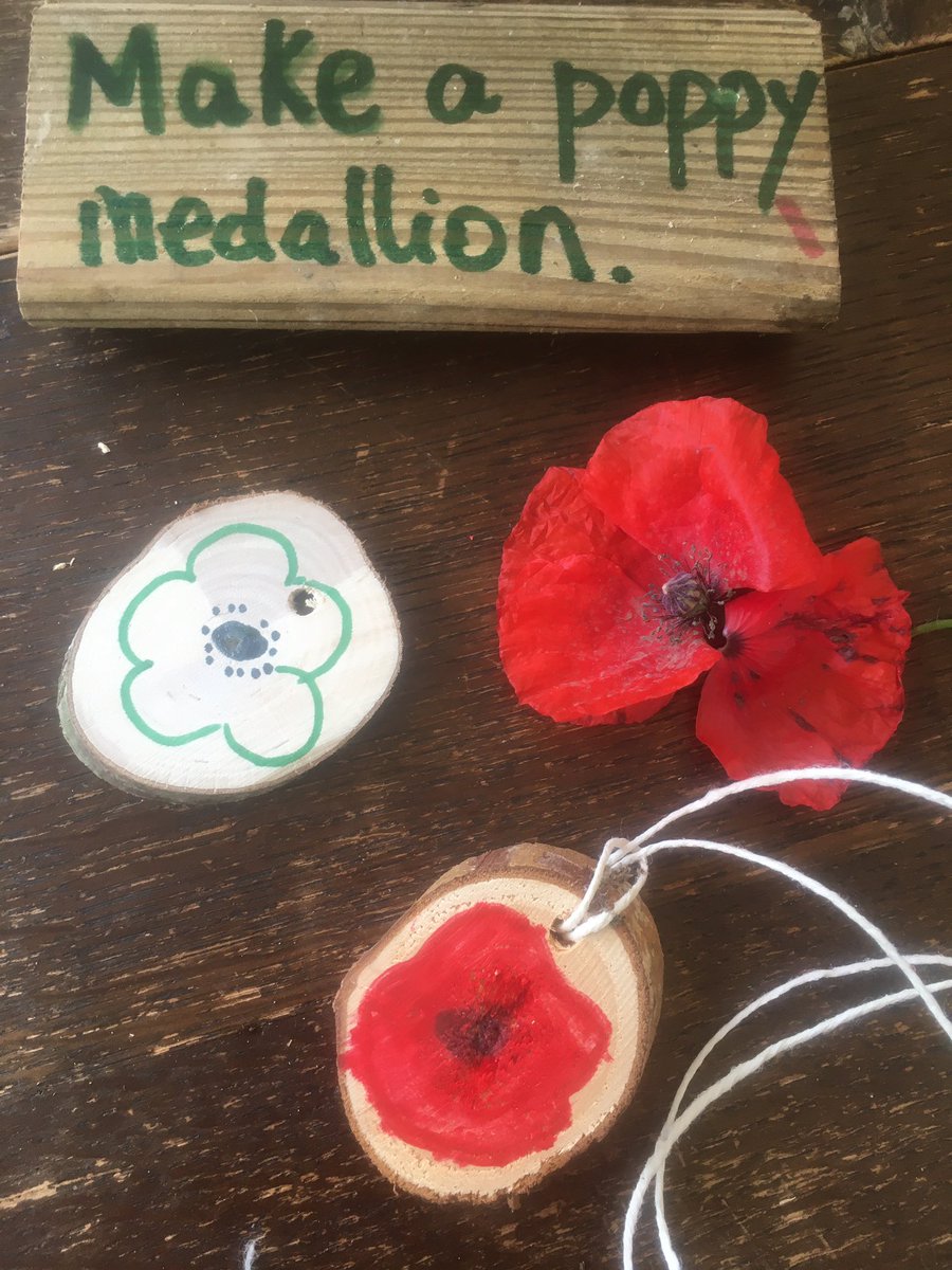 #RedPoppies #WhitePoppies #RainbowPoppies everything goes at #ForestSchool @PPUtoday