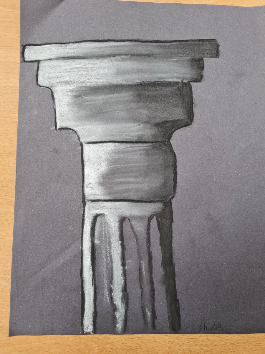 LangwathbyCe's tweet image. We have a class of super artists in Otters this year. This is just a sample of their #RomanColumn art. They were learning about dark, light and midtones and how to create shadows #skills #artinschools #artoftheday #FutureArtists