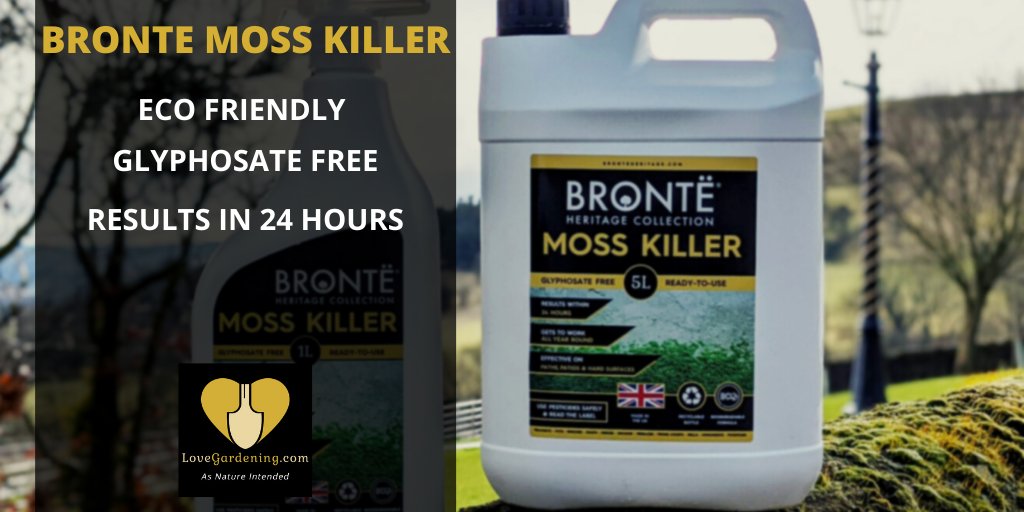 Bronte Moss Killer!

Using a patented co-formulation of natural ingredients, the potent, ready to use treatment burns away unwanted moss and provides impeccable results on hard surfaces like paths, patios and gravel.

Shop here 👉  lovegardening.com/bronte-moss-ki…