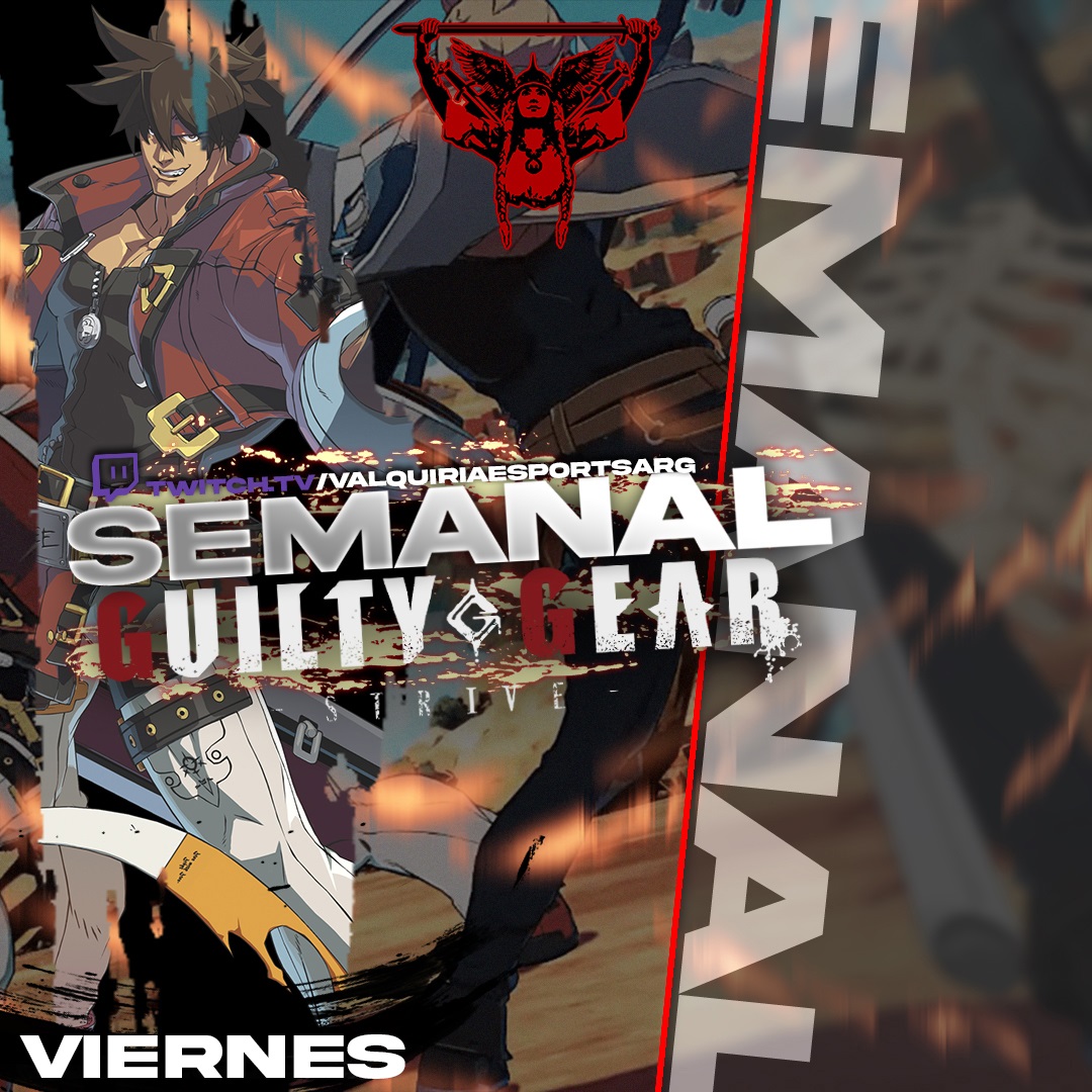 ValquiriaGames's tweet photo. Importante! Gente, como avisamos en el stream pasado, a partir de este semanal de Guilty Gear: Strive, hay un check in para el TORNEO. Si si, como escucharon, para el TORNEO. Vas a tener que confirmar que participas del torneo, de la siguiente forma! https://t.co/tOOUiqn9xb