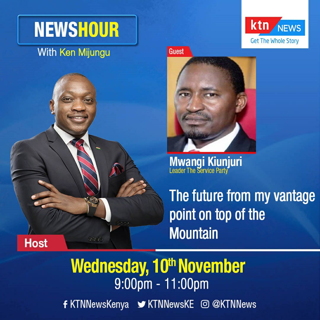 KTNNewsKE's tweet photo. "For every action there will be a reaction, you keep it cool, I keep it cool.” 
What has he been up to since he made that statement? 

Tonight on #Newshour @KenMijungu https://t.co/JjOCRmih69