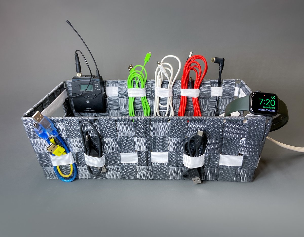 KeithsTestG's tweet photo. Make a Whizbang Charging Basket 2000!  (organizer, charger, dock)  
Head over to @instructables for tips &amp; deets!  https://t.co/TIWDefckdD #lifehacks #instructables #organization #keepitsimplestupid https://t.co/tbsizzArcT