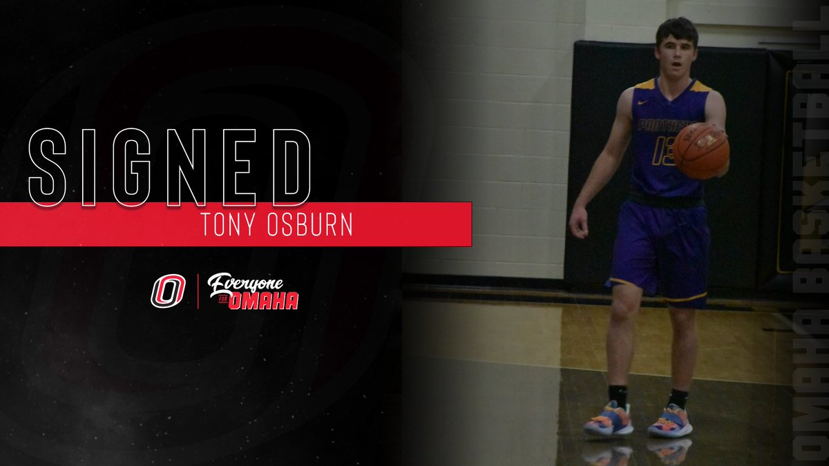 OmahaMBB's tweet photo. 𝓢𝓲𝓰𝓷𝓮𝓭 🖊️ Welcome to Omaha, Tony Osburn!

Osburn is a three-time all-conference, all-district, and all-state honoree.

#EveryoneForOmaha | #OmahaMBB https://t.co/SswMWSm6lS