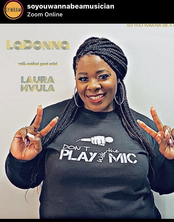 Are you an aspiring singer?! Come and have a chat with me TONIGHT and one of the best singers in all the land!!!! <a href="/LaDonnaMarie2/">LaDonna Young</a> 💗 Bring all your questions and join us on Zoom TONIGHT @ 8pm (UK time)  link here 👉🏾 us02web.zoom.us/j/84619349105?…