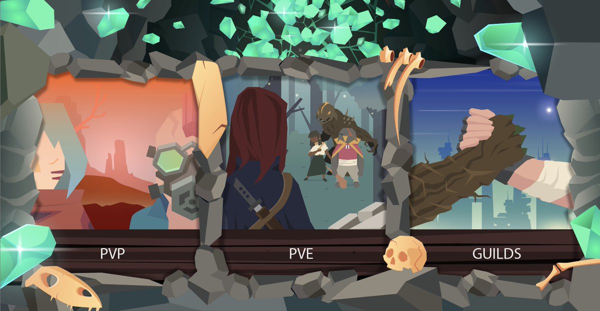 Meet our main combat modes, soon we will give all the details on how to choose the battle mode according to the strength of your character .... or your clan 😯

Join our news group to be always up to date!

t.me/ArkerOfficial

#play2earn #Arker #CryptoGaming #BSC