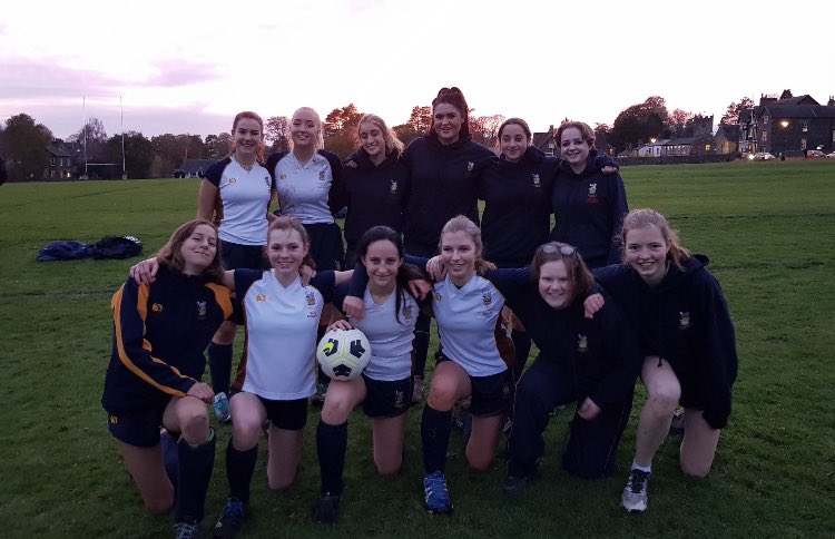 SedberghGirls's tweet photo. YES to this group of girls - sorry, we mean FOOTBALL TEAM 🙌🙌

Under the unparalleled enthusiasm of Miss Westall, expertly supported by Mr Davies, these girls have progressed from social kicking a ball around to a genuine TEAM. 

Watch this space for fixture number two 🤎⚽️ https://t.co/DqRgUZUQBe