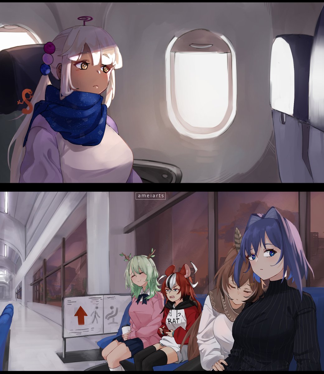 AmeiArts's tweet photo. Here's the full post for the mini series!
thank you Sana for featuring my works and for everyone for tuning in~~
i felt really emotional ;;

BEEG thank you again!!
#SanaLanding #galaxillust #holoCouncil https://t.co/lJe3bLoyfN