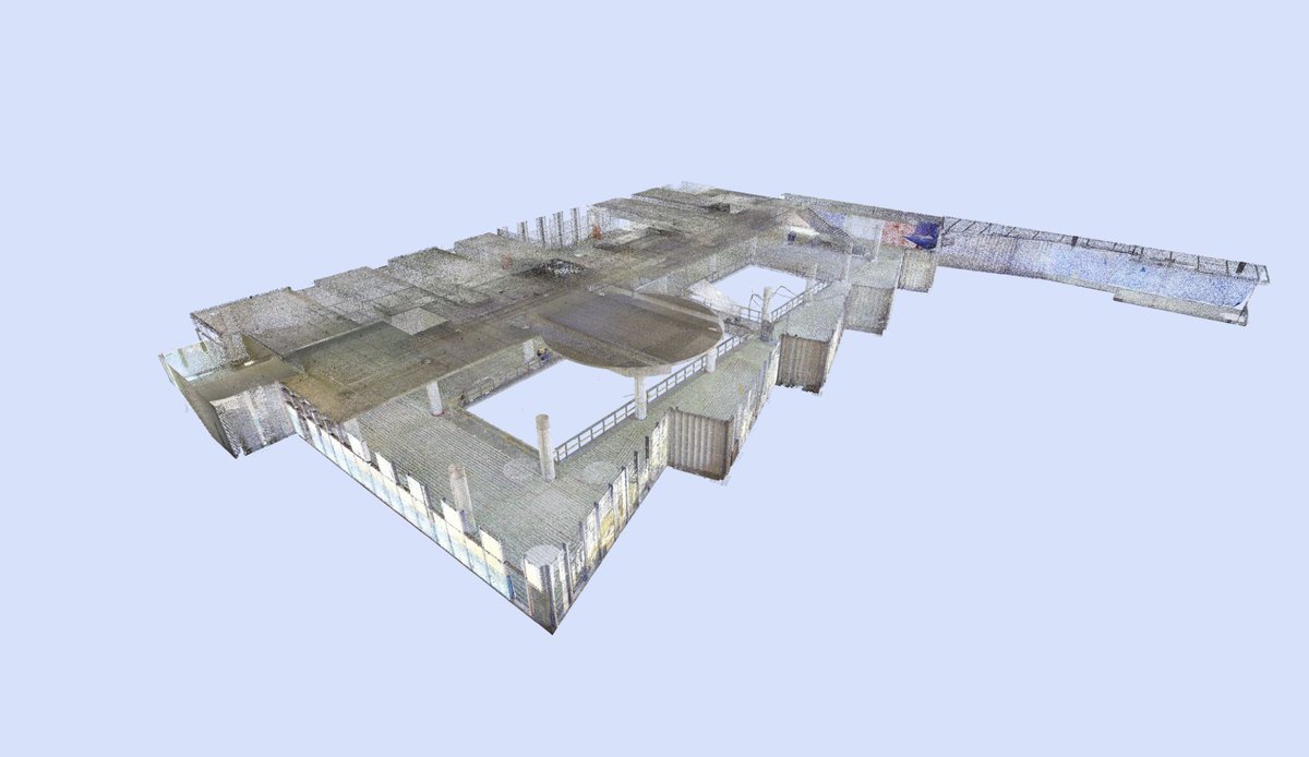 HaskayneSchool's tweet photo. Now this is cool. 3D laser scanning is being used in #MathisonHall for structural and in-slab radiant heating coordination (helps with floor flatness). Thanks to our incredible partners at @EDMathisonHall @EllisDon for sharing. https://t.co/bmm9a3wVrB