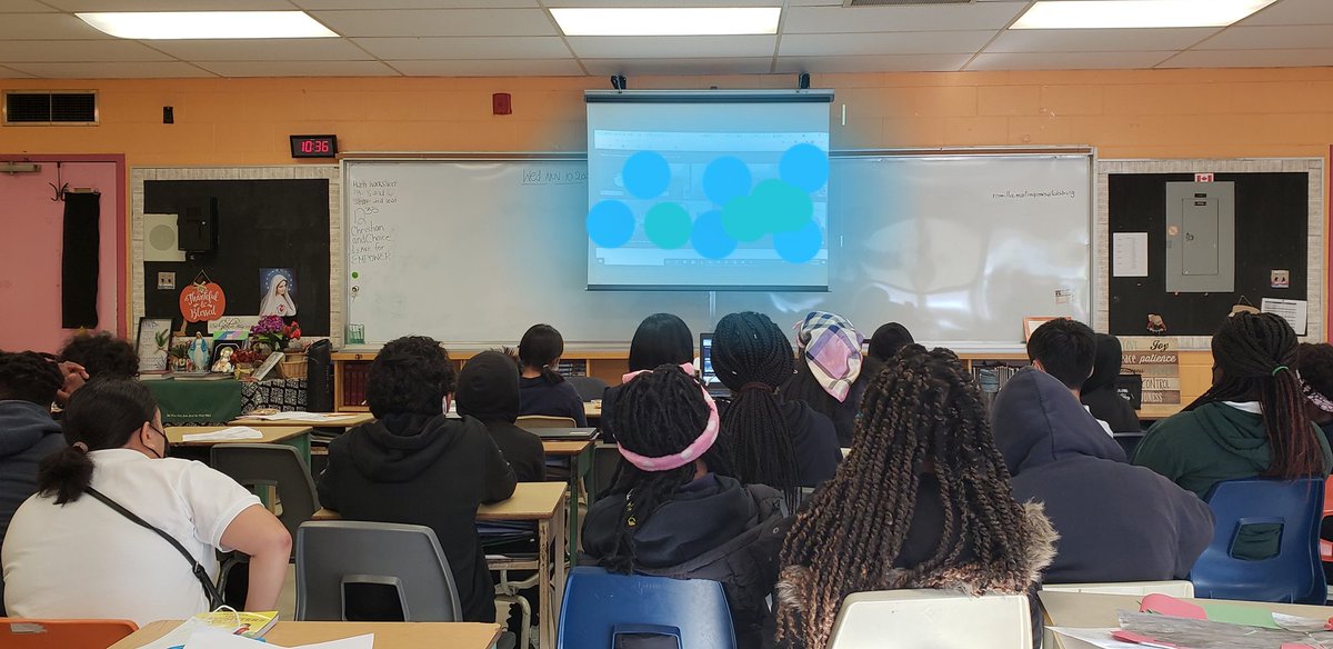 TeachVocation's tweet photo. An amazingly funfilled collaborative learning experience, once more! My Grade 7/8s @deSalesTCDSB @TCDSB are thoroughly enjoying participating in #gra21 #TheBarrenGrounds interacting with schools across provinces & countries! Collaborative Contributor #CatholicGraduateExpectations https://t.co/I3YcREPnQJ