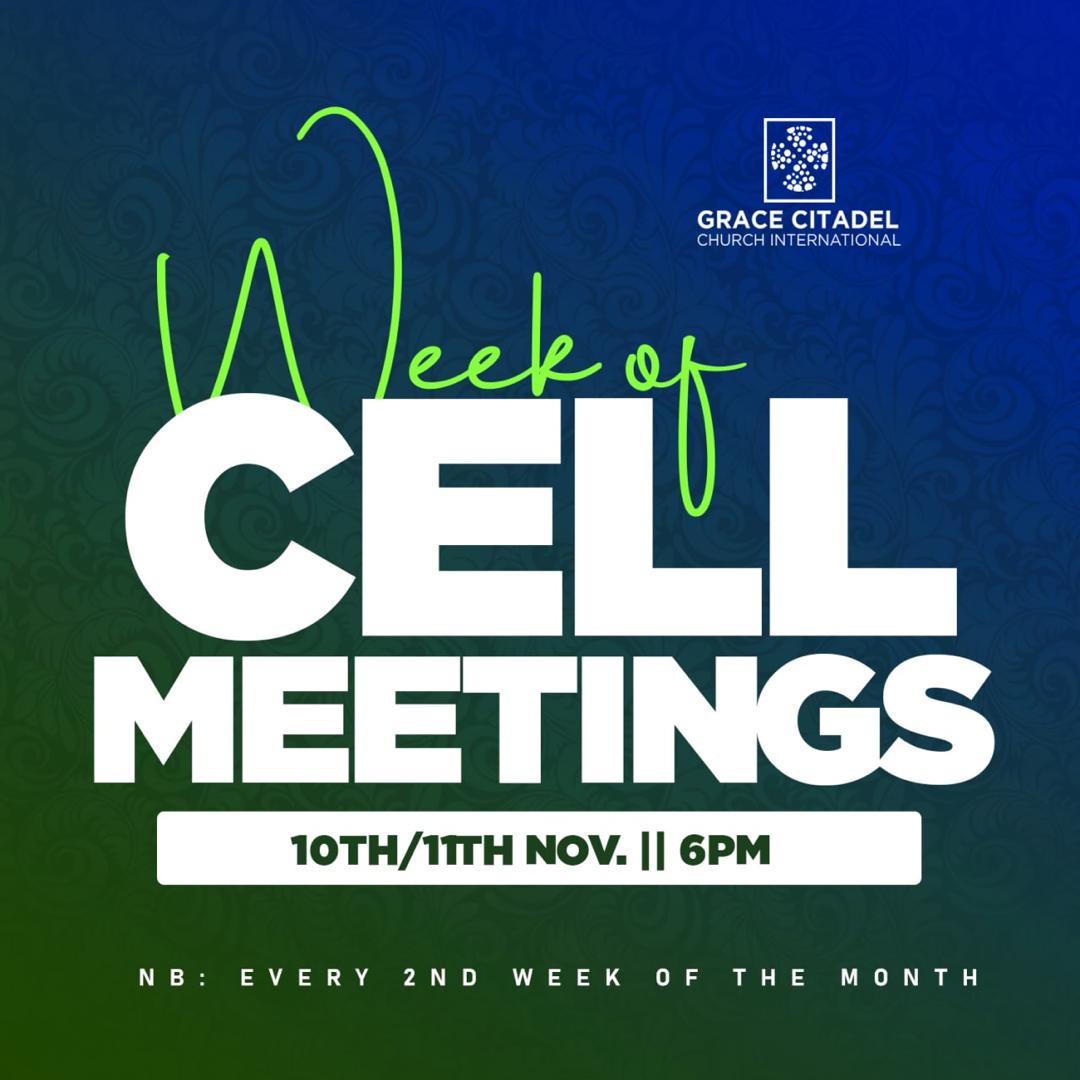 RandyImpact's tweet photo. This is the week of Cell Meetings across all Grace Citadel Church branches.
Endeavor to be present at your cell meeting.
#cellmeeting #holygathering #assembly #study #teach #learn #grow #GCCI #evangelism #soulwinning #souls #Jesus https://t.co/ANYOJcs4tG