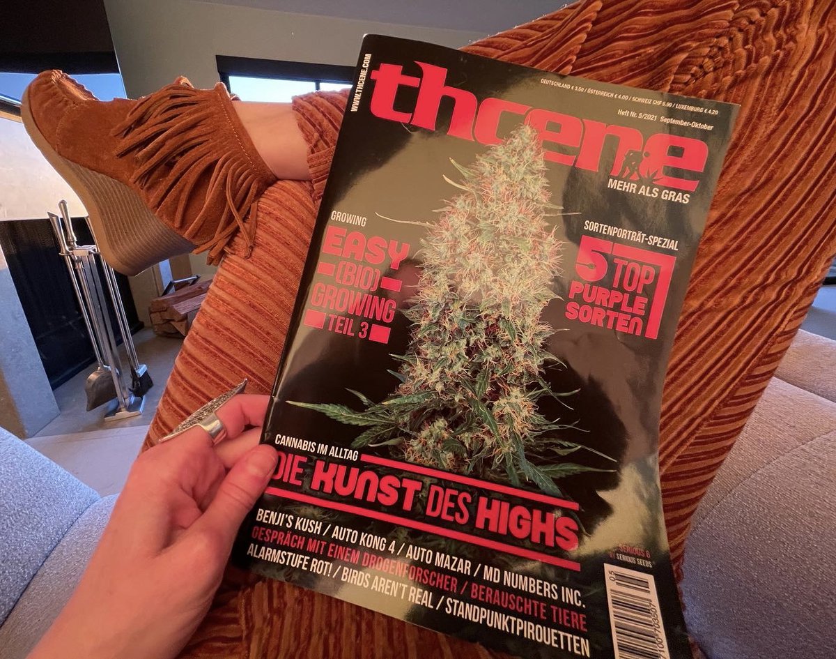 ZoeWilder's tweet photo. First Newsweek Japan. Now Germany’s @thcene Magazine, informiert über alle Aspekte der Cannabis Kultur — the #cannabis plant is global, and #MDNumbers is leading the conversation. https://t.co/oK0j2PmDxI https://t.co/BtKlSfzX9x