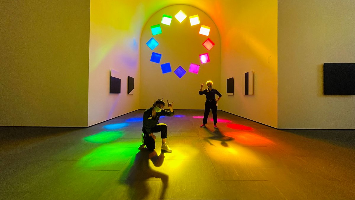 WE'RE HIRING! Work around world-class artworks and help us bring art to all.

We've got vacancies in our Collections/Exhibitions, Education, and Operations teams. Visit blantonmuseum.org/work to apply now! 🌈