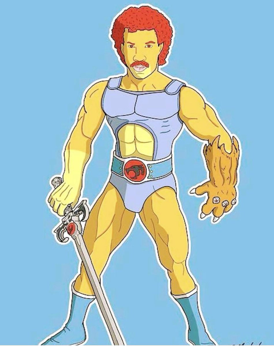 jakethornton's tweet photo. Lion’O Richie. https://t.co/R4PBPX77tU