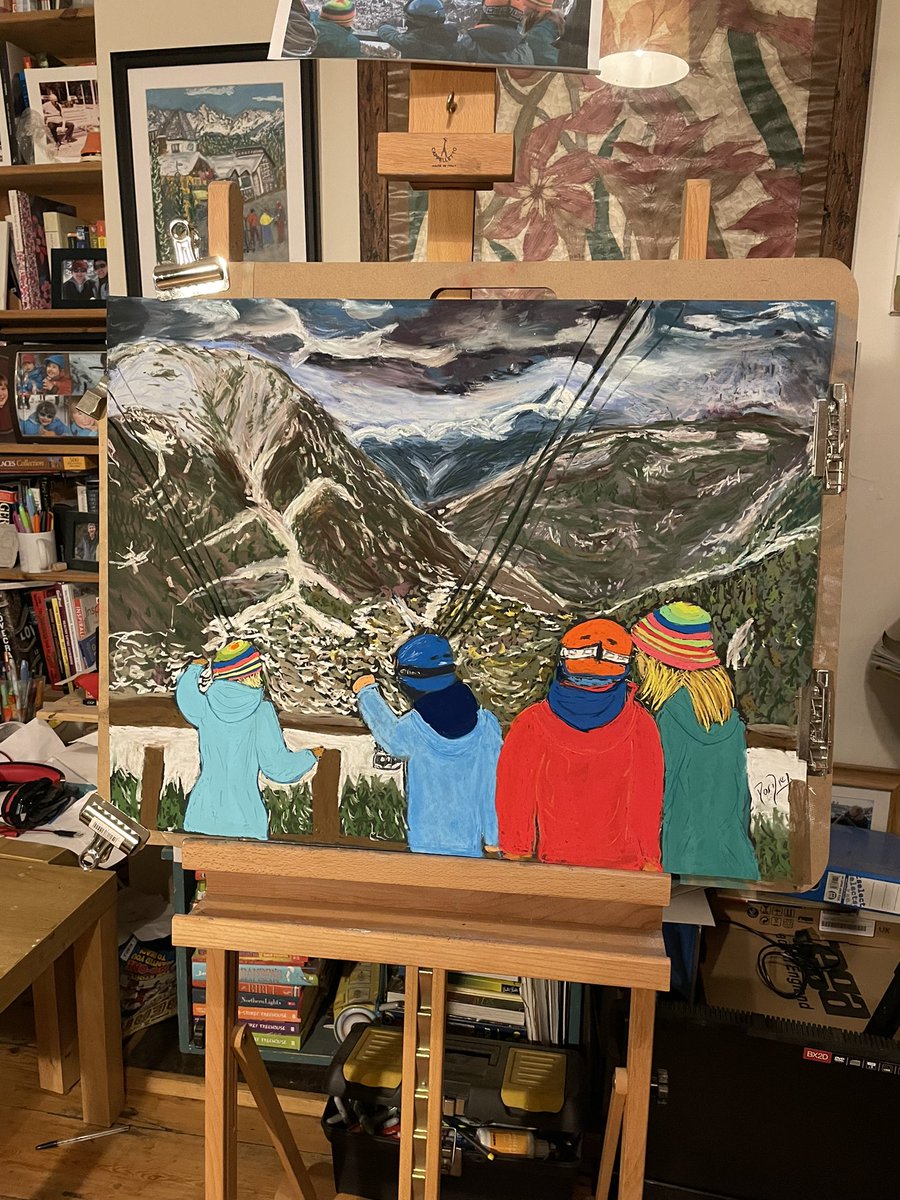 TheSki_Guru's tweet photo. Getting ready for @leeopenstudios #leegreenopenstudios - framing my last paintings from @TheSki_Guru - stop by to say hello at the Church of the Good Shepherd in Handen Road. SE12 Sat 13 and 20 from 11:00-17:00 and Sun 14 & 21 from 12:00-17:00 #alpineart #mountainsart #softpastel https://t.co/XRsnvanBws