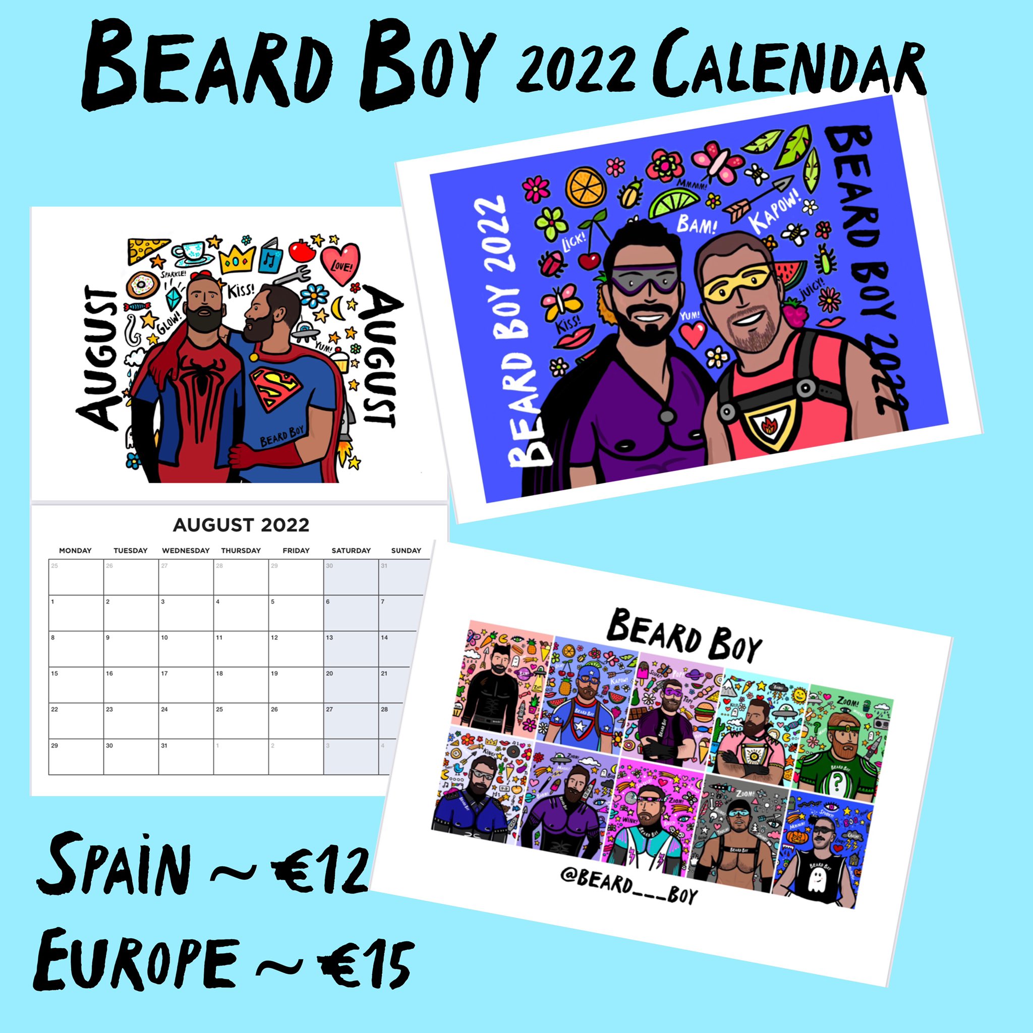 Unca Calendar 2022 Beard Boy (@Beard__Boy) / Twitter