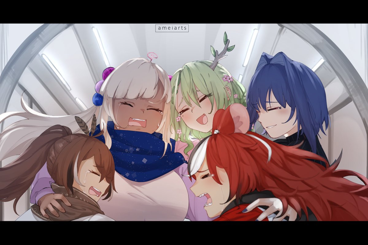 AmeiArts's tweet photo. Here's the full post for the mini series!
thank you Sana for featuring my works and for everyone for tuning in~~
i felt really emotional ;;

BEEG thank you again!!
#SanaLanding #galaxillust #holoCouncil https://t.co/lJe3bLoyfN
