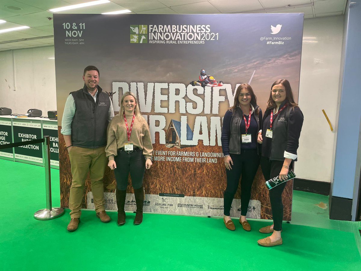 Fantastic day out with the <a href="/SRHAgribusiness/">SRH Agribusiness</a> and Carbon Metrics teams at the Farm Business Innovation show today! 

It was great to meet other professionals in the industry and listen to different talks about diversification, carbon and business assets 🌿