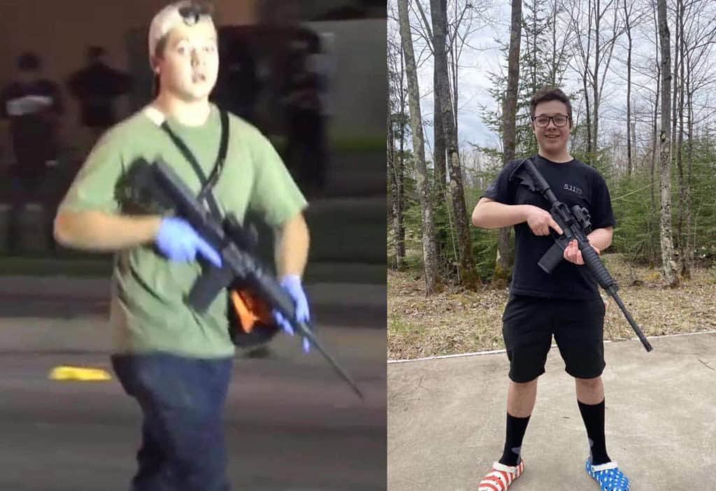 cwebbonline's tweet photo. People like Kyle Rittenhouse should NEVER be allowed to be in law-enforcement or to become a firefighter.

He’s living in an alternate reality that involves the love of having power over others. https://t.co/u9mcnCZA4E